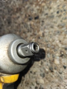 Mod Custom replacement part for dcf891 1/2" anvil assembly only with 1/4 driver 