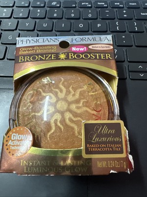 Physicians Formula Bronze Booster Glow-Boosting Baked Bronzer, Medium to Dark