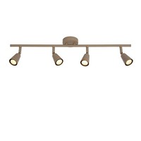Deckenstrahler Esszimmer Taupe Metall Verstellbar GU10 L:76 Cm Deckenlampe KüChe