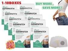 1-10X*30pcs OZEMPATCH Slimming Patches Women Promote Weight Loss & Metabolism-