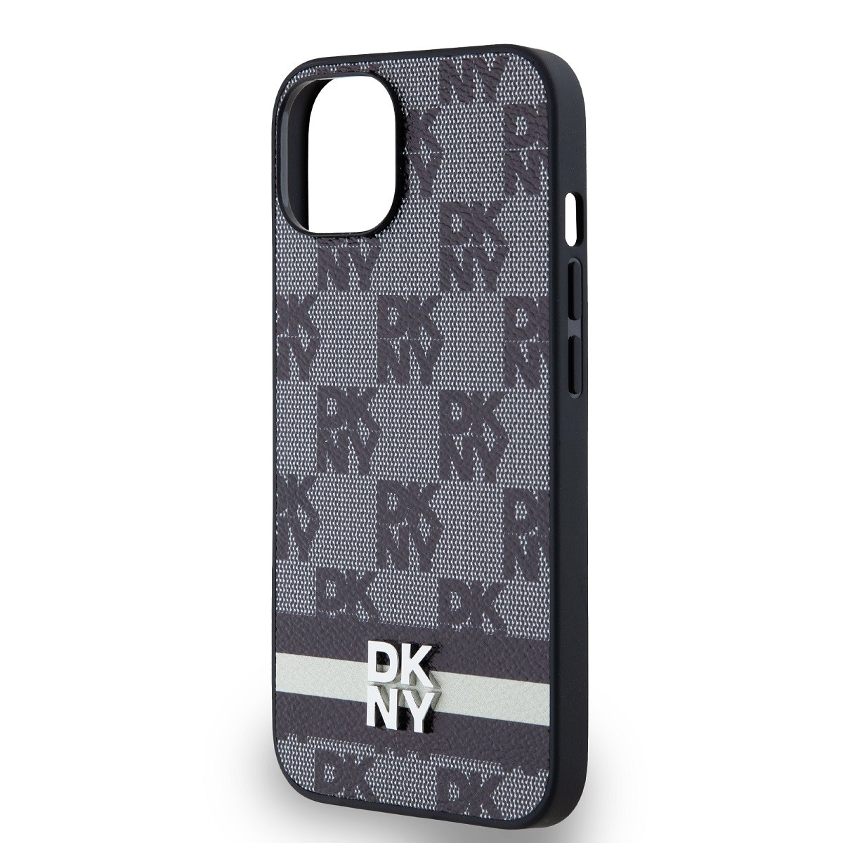 Coque DKNY pour iPhone 14 motif rayures élégantes