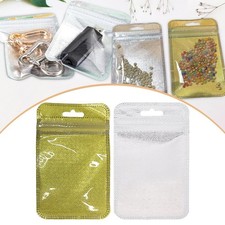 100x Diamond Painting Beads Storage Bags Pouches for Candy Art Craft