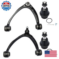 BRTEC Front Upper Control Arms  Lower Ball Joint Kit for Chevy Silverado