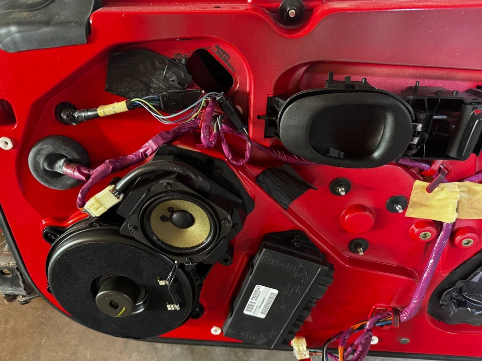 Corvette C5 1997-2004 pasajero puerta derecha OEM completo con espejo térmico eléctrico Foto 2 de 4