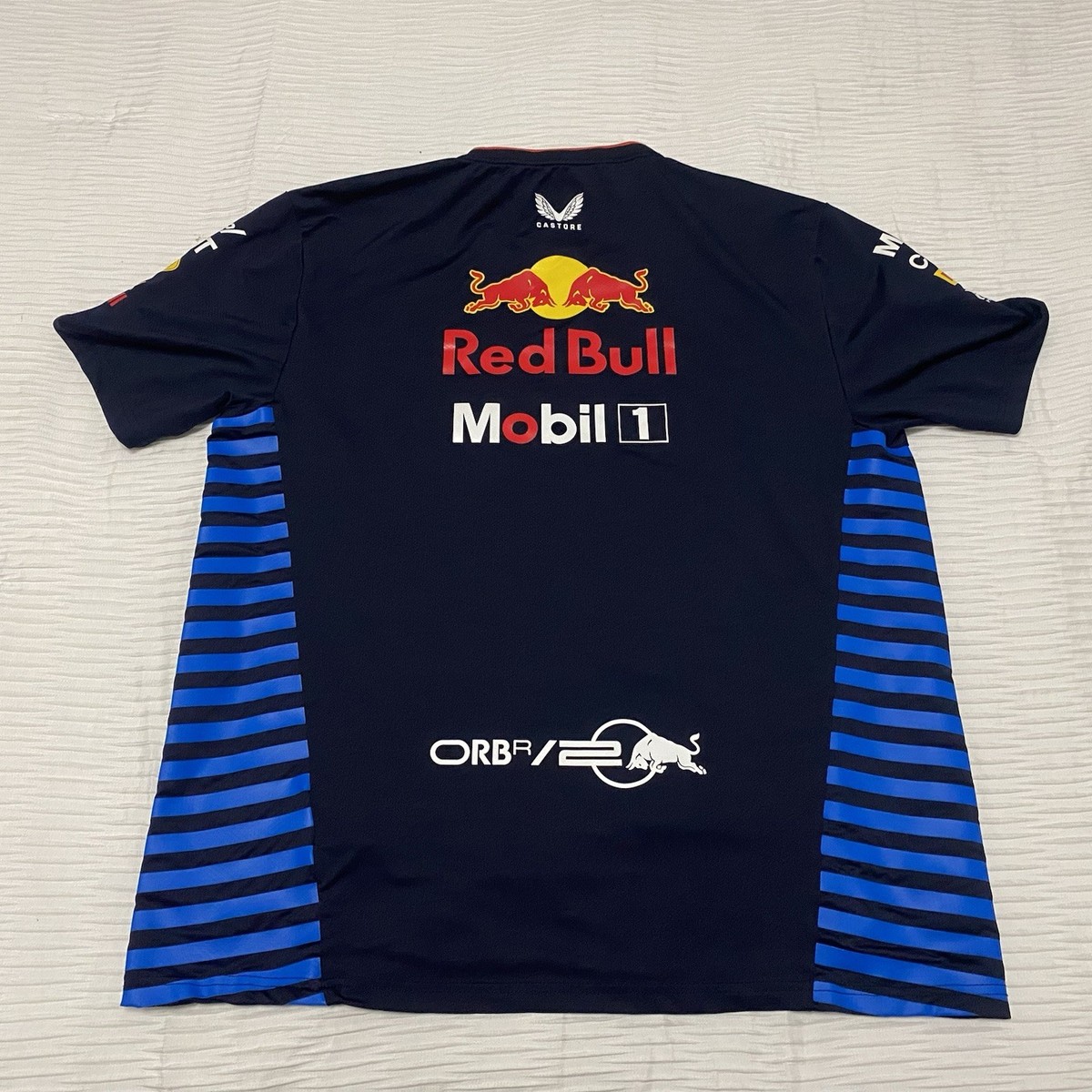 ORACLE Red Bull Racing Tシャツ Mサイズ CASTORE Red Bull Racing Castore Jersey Oracle Set Up Shirt Mobile 1 Honda