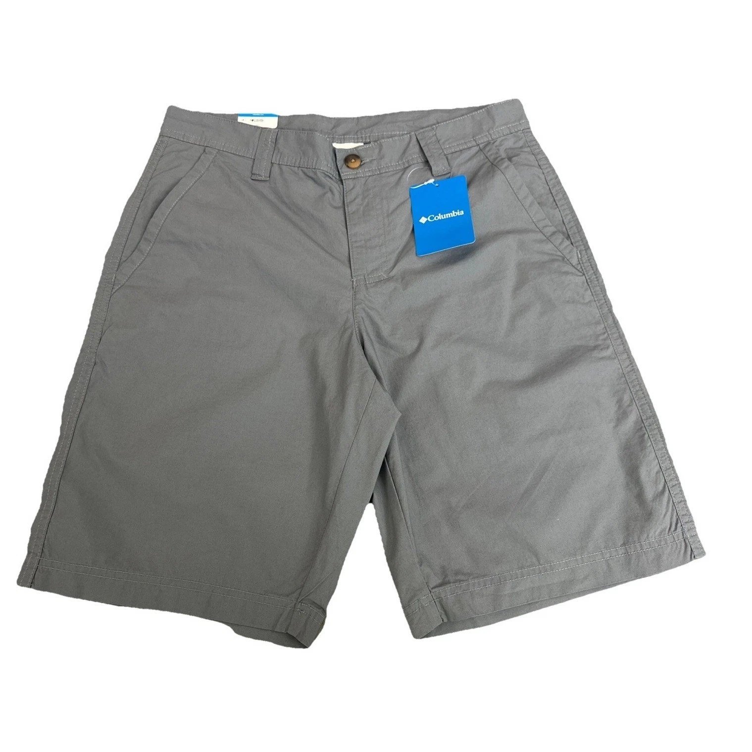 Columbia Men's Washed Out Short, Grey Ash, 30W x 10L New