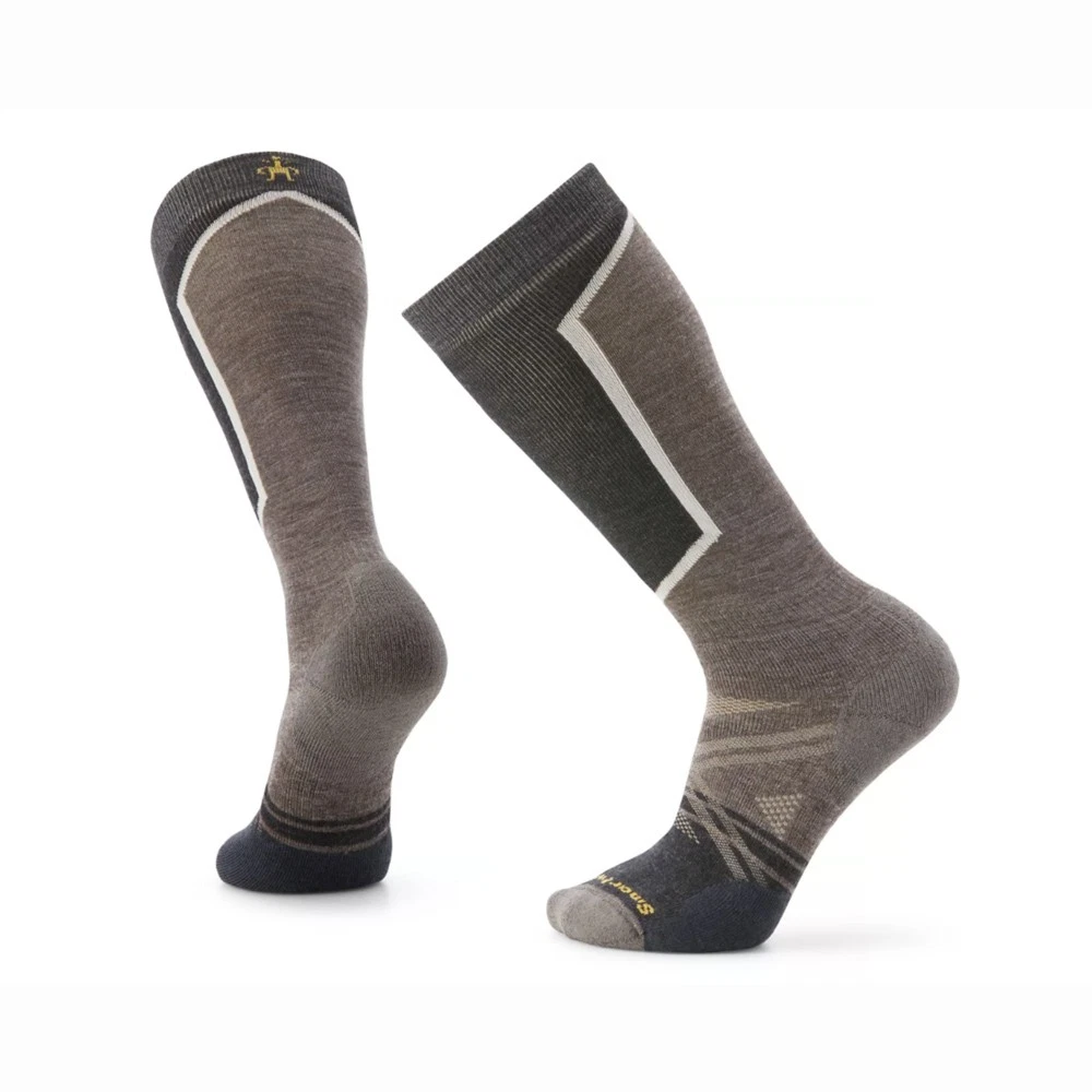 SMARTWOOL Men's Ski Full Cushion Otc Socks - L - Taupe