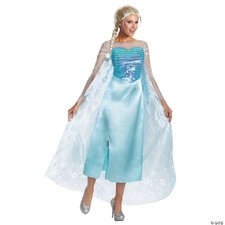Disguise Women  s Deluxe Frozen  Elsa Costume