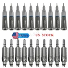NSK Style Dental Straight Nose /Air Motor Low Slow Speed Handpiece 4Hole Attach