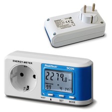 PeakTech Stromverbrauchsmesser Energiekostenmessgerät Stromzähler Steckdose …