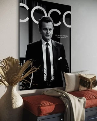JOE PESCI LEINWAND BILD LUXUS COCO KUNST DRUCK POSTER DEKO - Bild 1 von 4