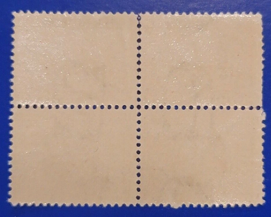 Scott#: 330 - Founding of Jamestown: Pocahontas Block of Four MNH OG - Image 2 of 3