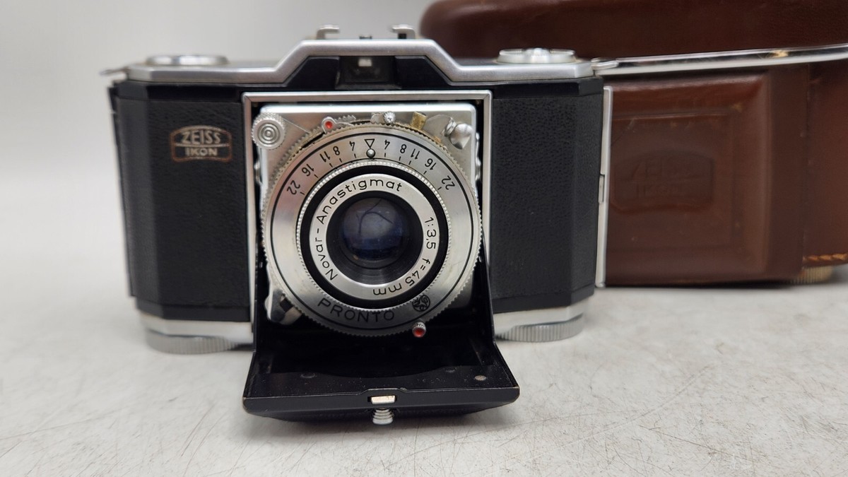 ZEISS Ikon コンティナ Novar 45 mm f3.5 独製　美品 Zeiss Ikon Contina Camera Novar-Anastigmat lens 1:3.5 f=45mm