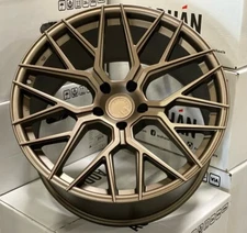 20x10.5 Aodhan AFF9 5x114.3 +35 Flow Forged Matte Bronze Wheels (Set of 4)