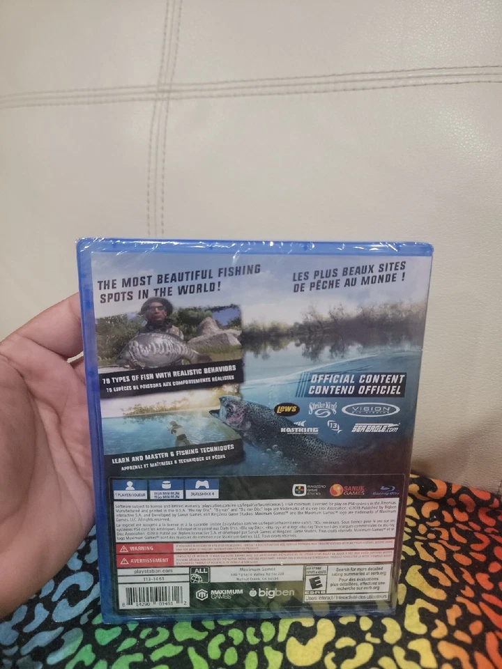 Pro Fishing Simulator Sony PlayStation 4 PS4 - Brand New & Factory Sealed - Image 2 of 4