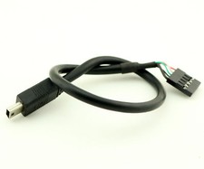 Mini USB 5 Pin Male to Dupont 5 Pin Female Header PCB Motherboard Adapter Cable