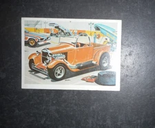 1970 TOM DANIELS MONOGRAM MODELS CARD "BOSS A BONE"  KIT #6755