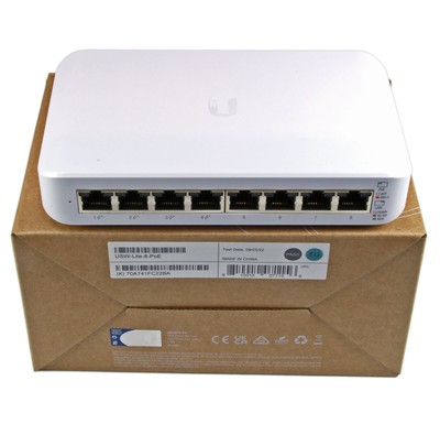 Ubiquiti UniFi Switch Lite USW-Lite-8-POE managed 8x 100/1000 wandmontierbar 52W