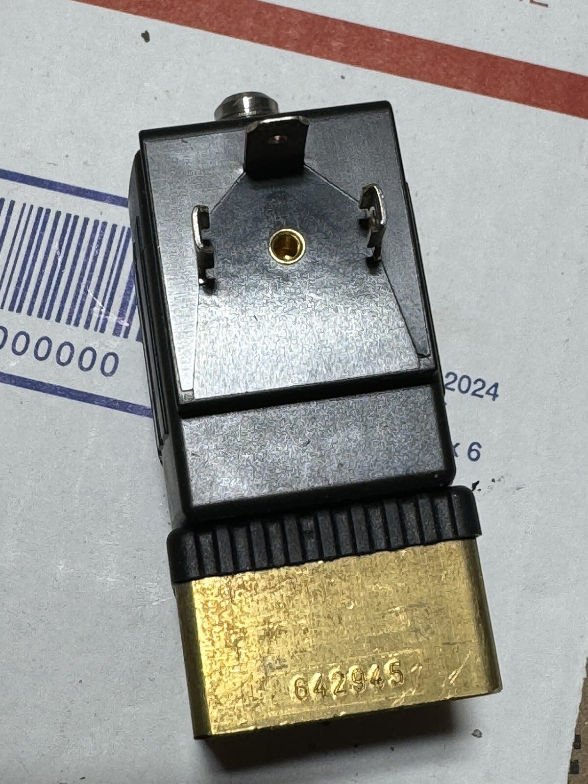 Électrovanne Pneumatique Burkert 12V DC 145 PSI 1/8 NPT - Référence 00466287 - état Neuf