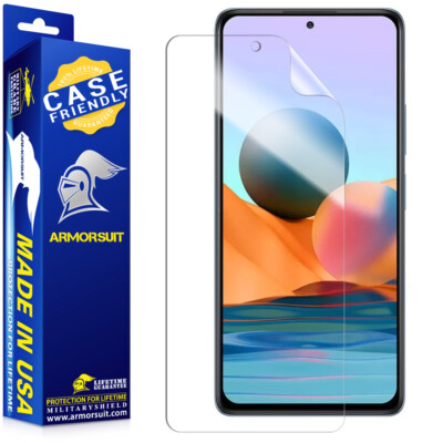 ArmorSuit MilitaryShield [2 Pack] Redmi Note 10 Pro Screen Protector Made in USA