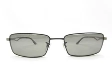 RAY-BAN RECTANGULAR SPORTS WRAP RB6162 SILVER EYEGLASSES FRAMES 53-17-140 115947