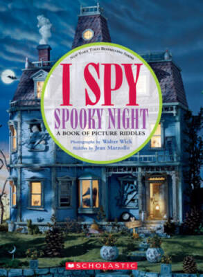 I Spy Spooky Night: A Book of Picture Riddles - Hardcover - VERY GOOD