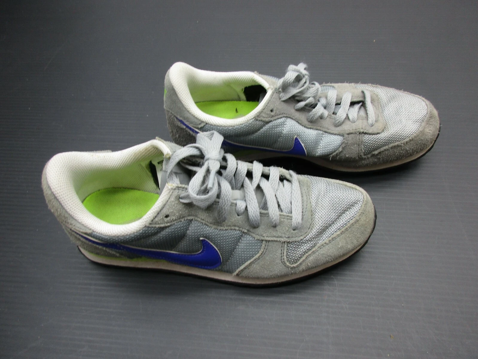 Scarpe stringate leggere Nike taglia 7 5 donna grigie allenamento atletico D 6