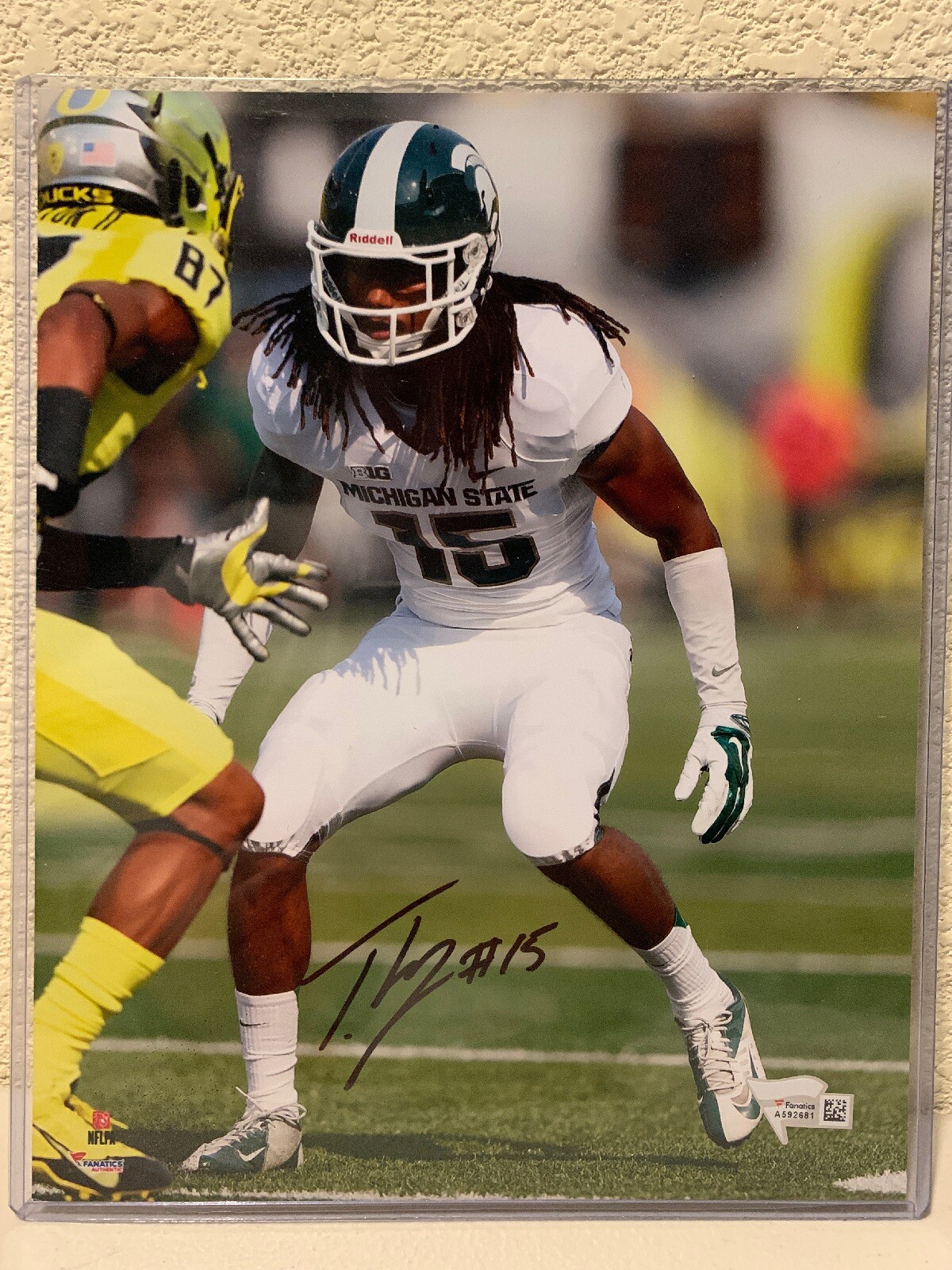 Trae Waynes Autographed Signed Michigan State Spartans 8x10 Photo Fanatics A592681 