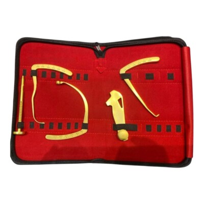 Jig Reconstruction Drill ACL PCL Guide Target Band Knee 5 Pcs Kit Orthopedics
