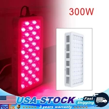 Full Body LED Red Light Therapy 300W Near Infrared Light Panel Pain Relief Lamp