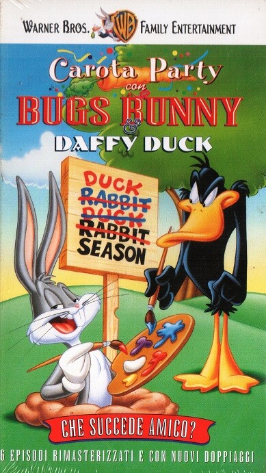 Carota Party - Bugs Bunny & Daffy Duck - Che Succede Amico? (1997) VHS