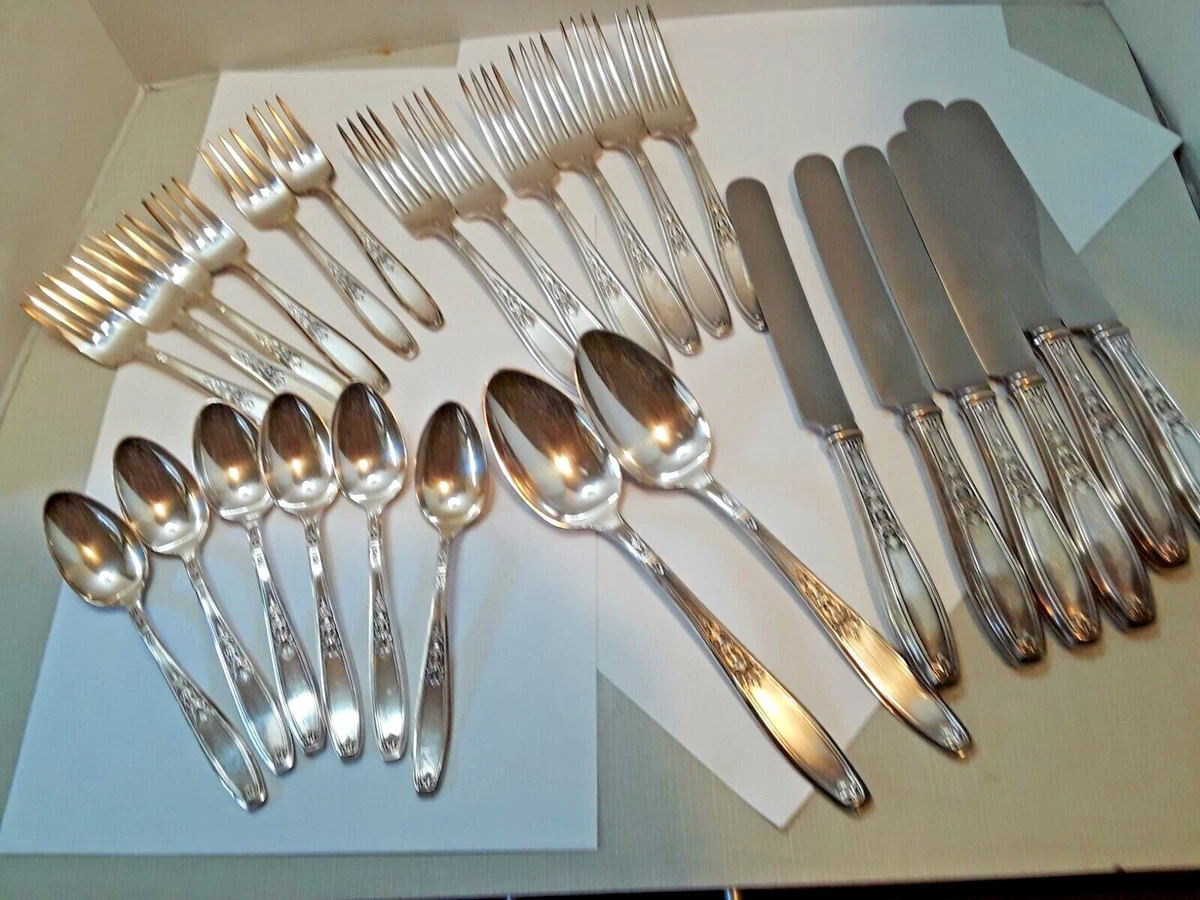 Ebay silver plated flatware shop