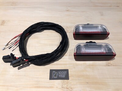 VW Golf Mk7 Mk7.5 R GTI GTD Passat Tiguan Door LED Puddle Lights