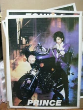 Vintage PRINCE Purple Rain rock and roll poster 1984 13731
