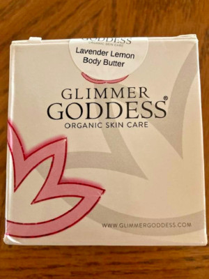 Glimmer Goddess Organic Skin Care - 4.0 oz Lavender Lemon body butter NIB