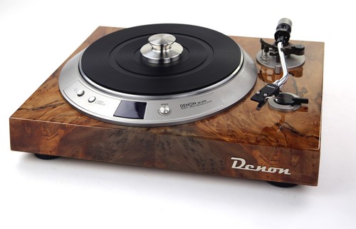 Denon DP 1200 Plattenspieler Turntable exklusives Furnier Design - Bild 3 von 12