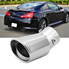 For Infiniti G37 G35 Q50 Car Exhaust Pipe Tip Tail Muffler Stainless Steel 3.9
