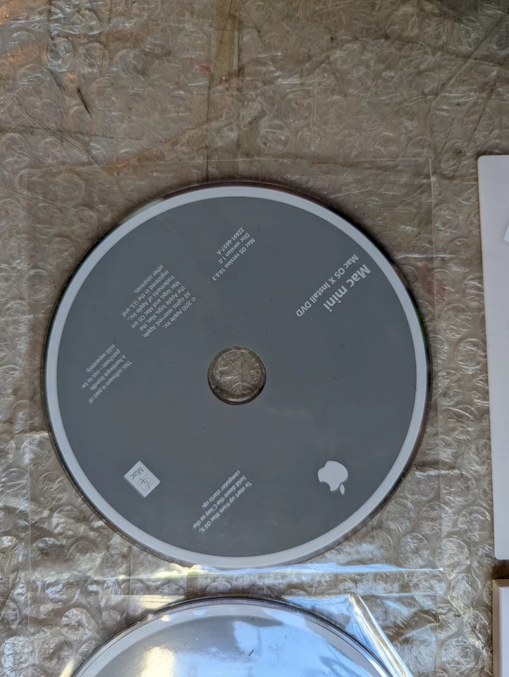 Apple Mac Mini Mac OS X Install + Applications Install DVD + Handbuch + Sticker - Bild 3 von 4