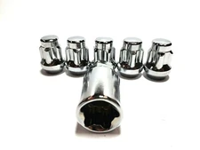 5 Pc 1987-2015 JEEP WRANGLER LOCKING LUG NUTS CUSTOM WHEEL LOCKS # AP- 20405-5