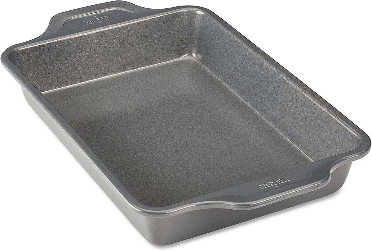 All-Clad Pro-Release Nonstick Bakeware Rectangular Baking Pan, 9 X 13 inch,  Gray