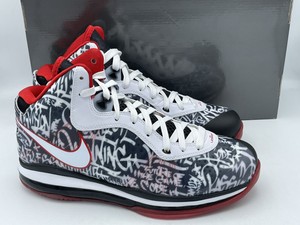Nike LeBron VIII 8 QS Graffiti Lebron Watch SNKRS App DD8306-001 Menâs US Sz 9.5 194953526455 | eBay