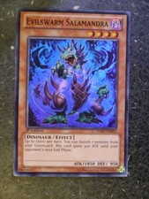 Yugioh Cards: EVILSWARM SALAMANDRA HA07 SUPER RARE # 3B53