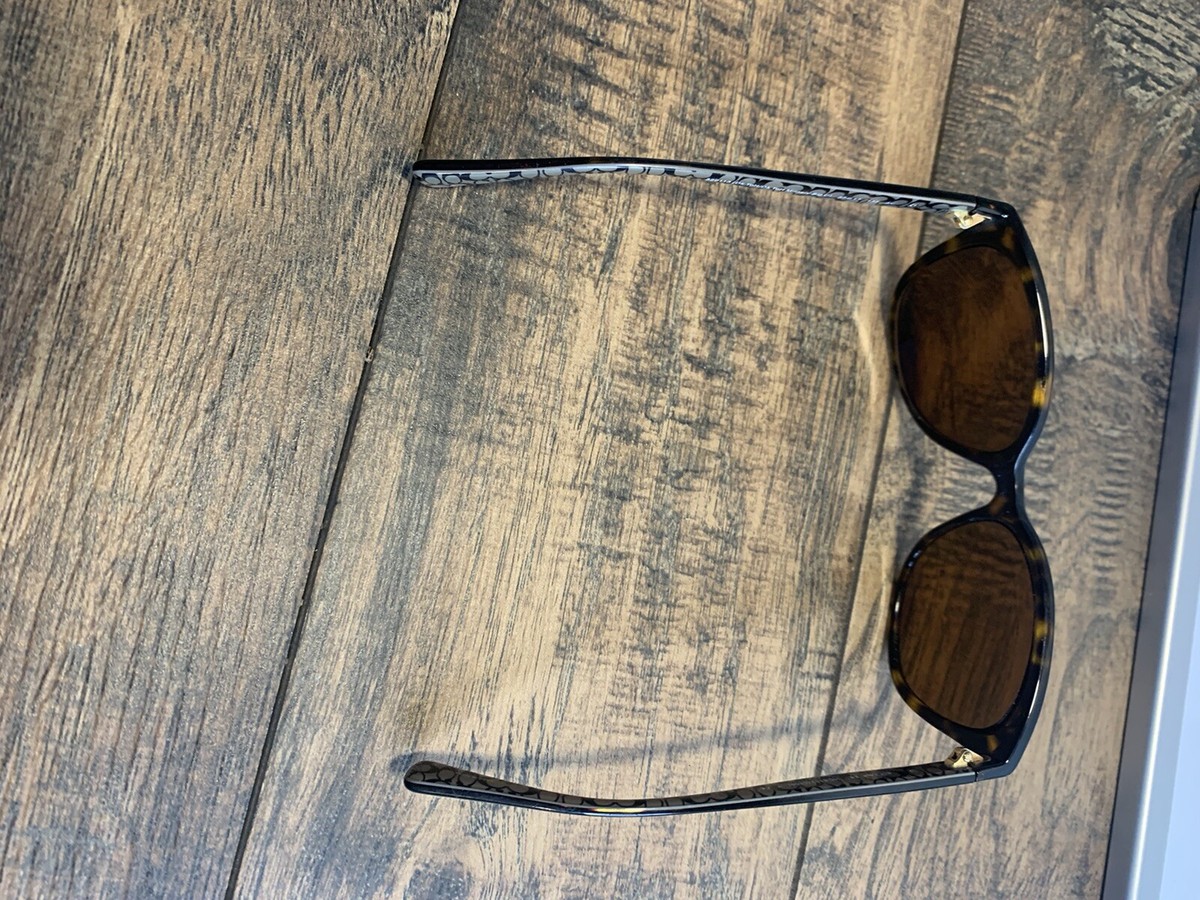 Coach Polarized sunglasses brown confetti 57 17 135 HC8132 Women main image 2