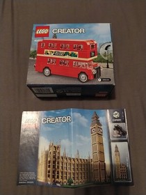 LEGO CREATOR 40220 DOUBLE DECKER BUS LONDON, Complete With Everything