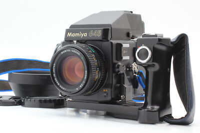 [MINT w/ Grip] Mamiya 645 Super AE Finder + Sekor C 80mm f/2.8 N Lens From JAPAN