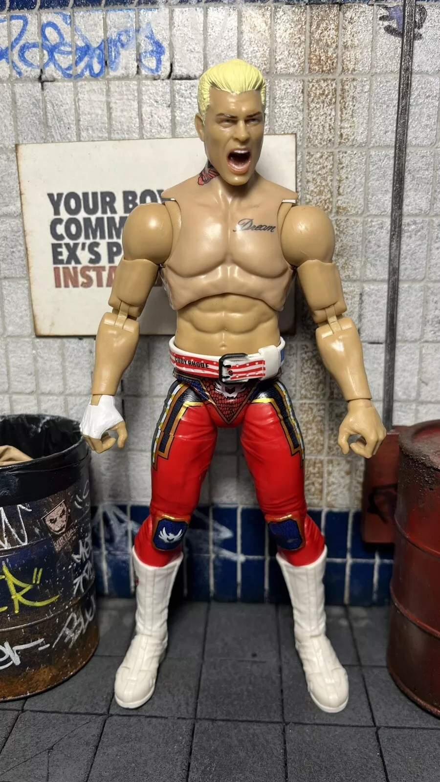 AEW Supreme Collection 1 — Cody Rhodes (collant rouge)