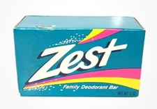 VTG Zest Family Deodorant Bar in Original Aqua / 5 oz