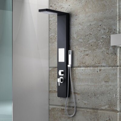 Cascada Showers Bella 47 Inch Indoor Shower Panel Spa-Like Luxury at Home