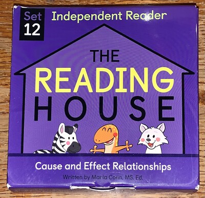 The Reading House Set 12: Cause & Effect Relationships 10 Softcover Books in Box