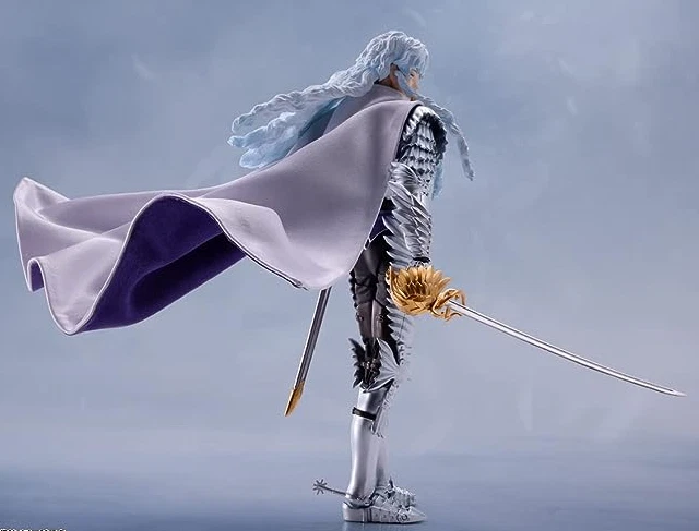 Boneco de ação Bandai S.H.Figuarts Berserk Griffith Hawk of Light do Japão - Imagem 3 de 4